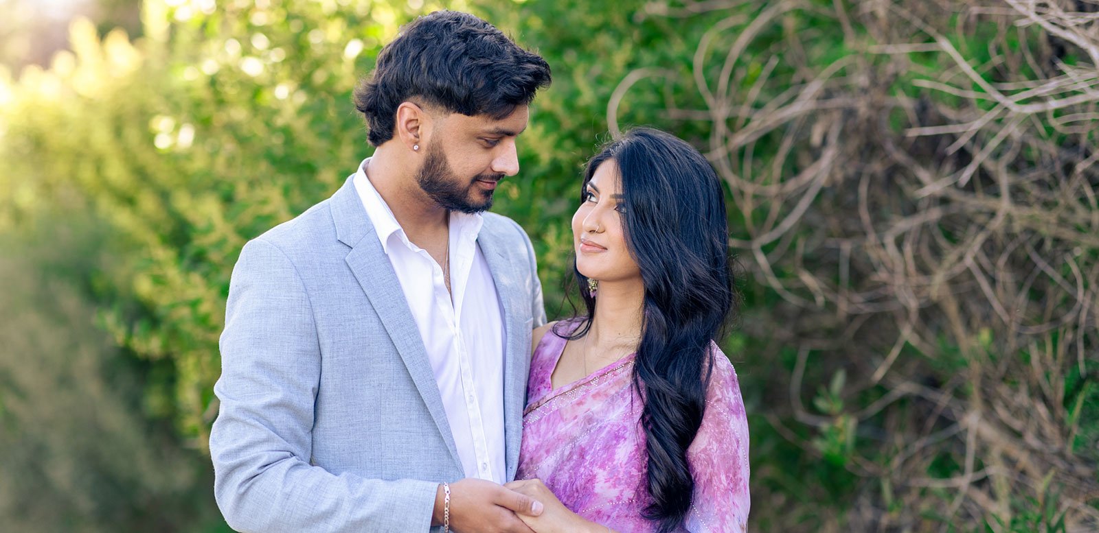 Avi and Kajol wedding story banner