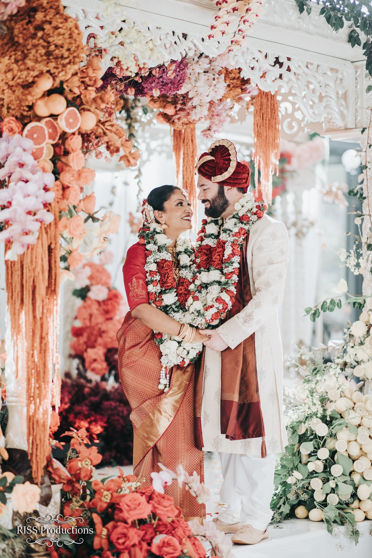 Veena and Richard wedding photograph