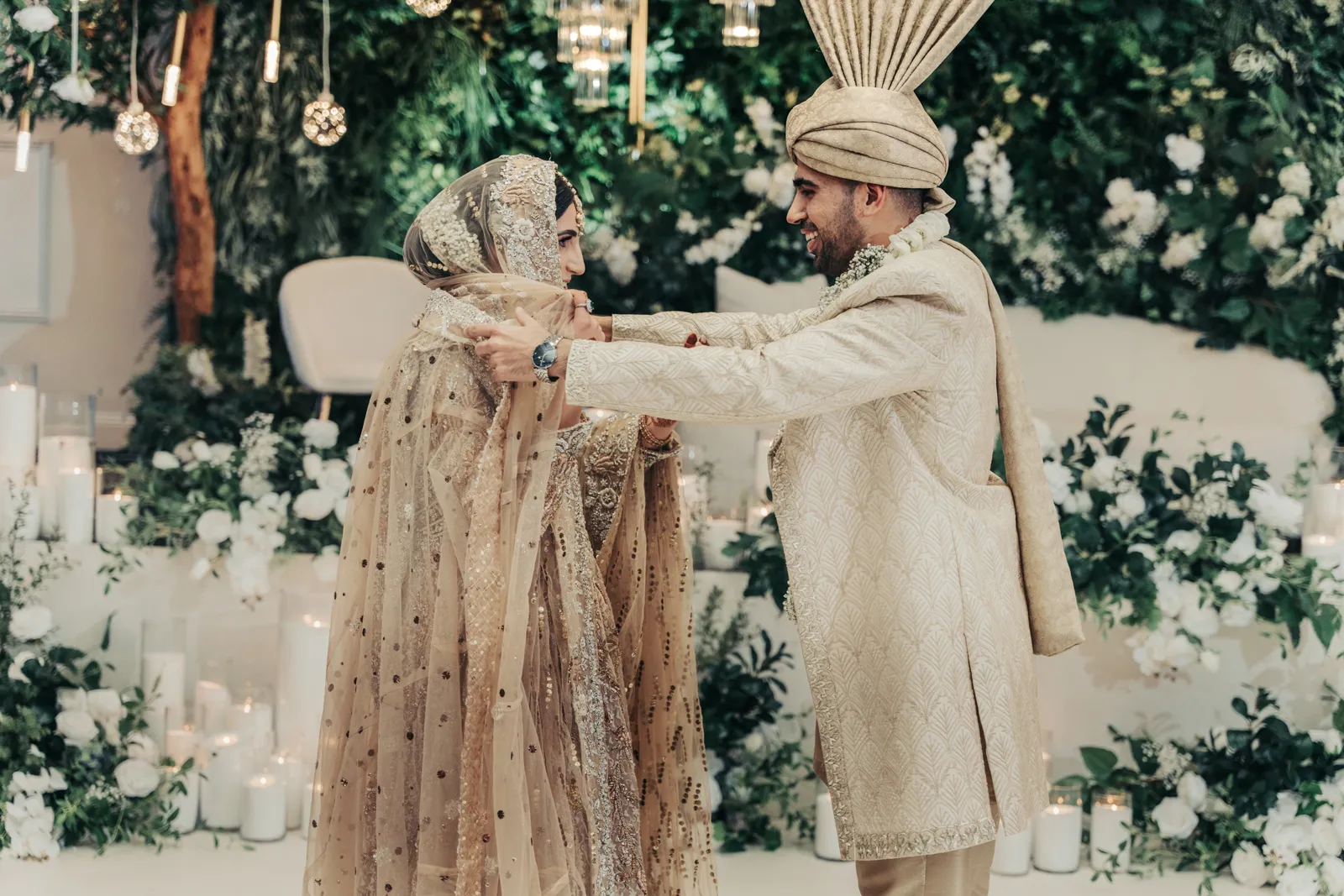 Family celebration during an Eden Venues wedding