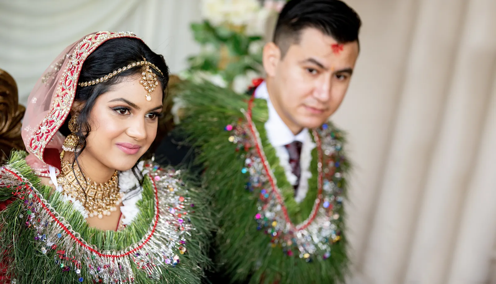 Nepalese wedding portrait at Lantana
