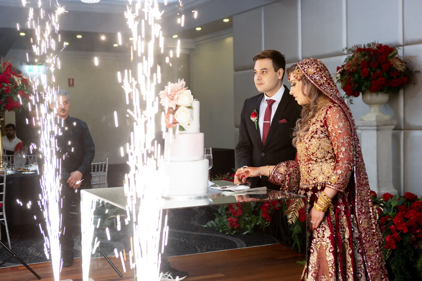 Pakistani wedding celebration