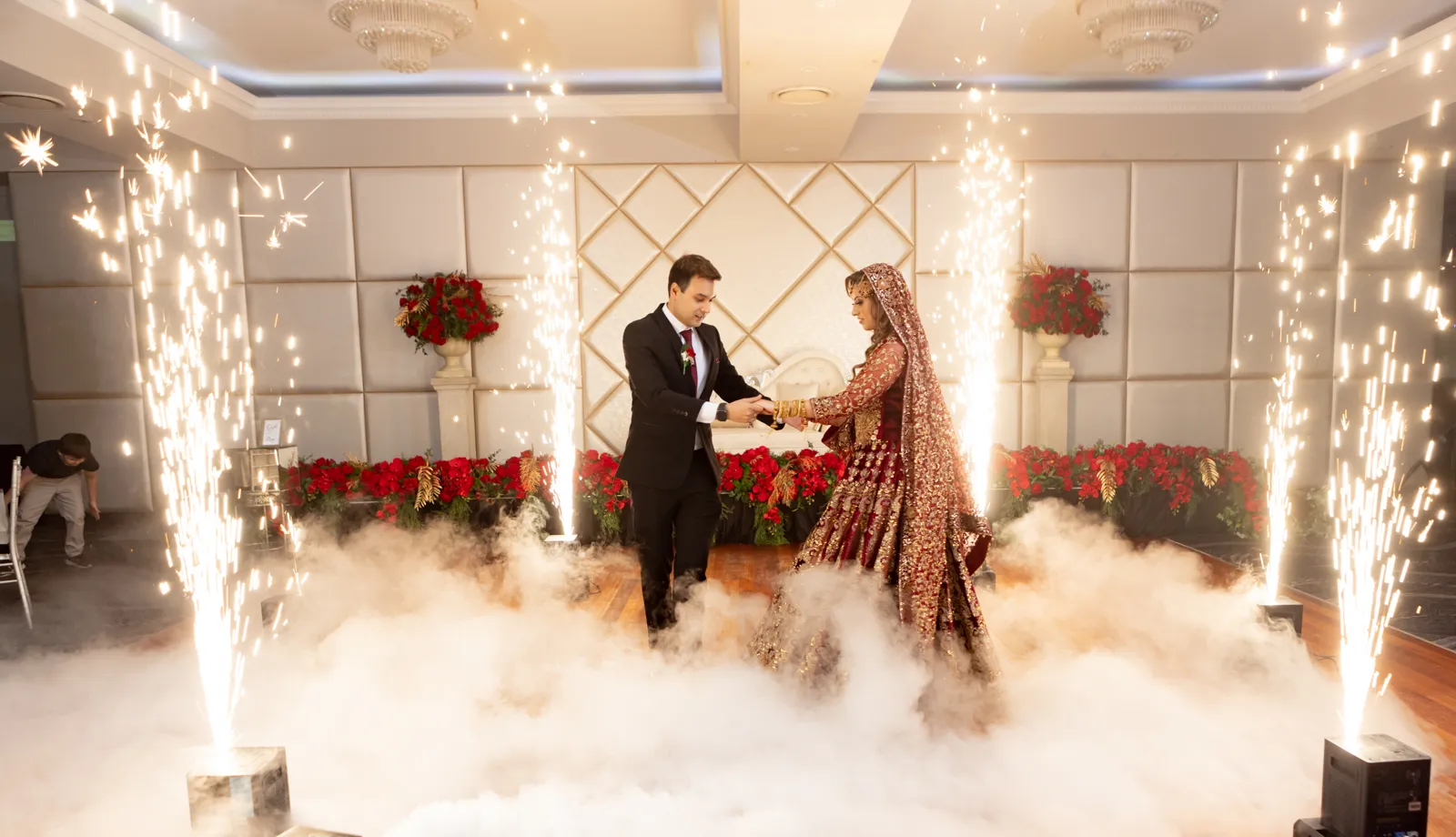 Pakistani wedding celebration photographed by The Wedding Stories